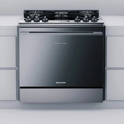 Fogão de Embutir Brastemp 5Q Inox 220V BYS5VCRRNA