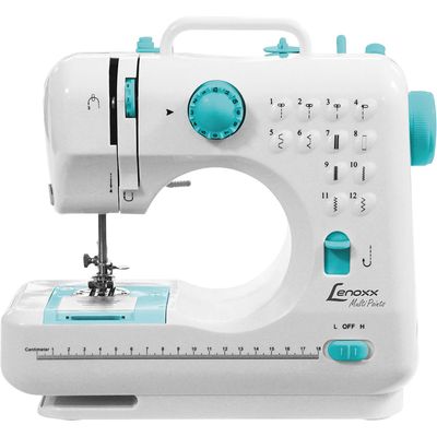 Máquina de Costura 12 Pontos Lenoxx Portátil Multi Points PSM101 Bivolt