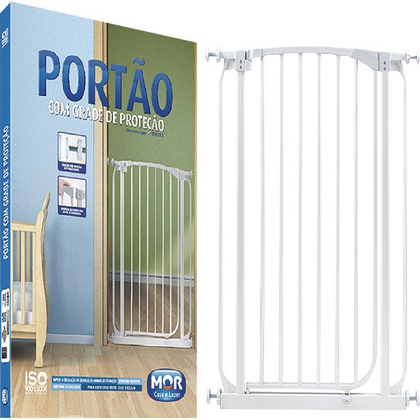 Portão com Grade de Proteção 006192 Mor
