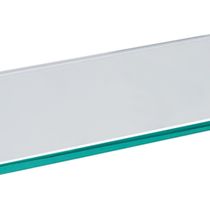 Prateleira de Vidro Tramontina Glass Reta com Suporte Injetado 600x200x8 mm