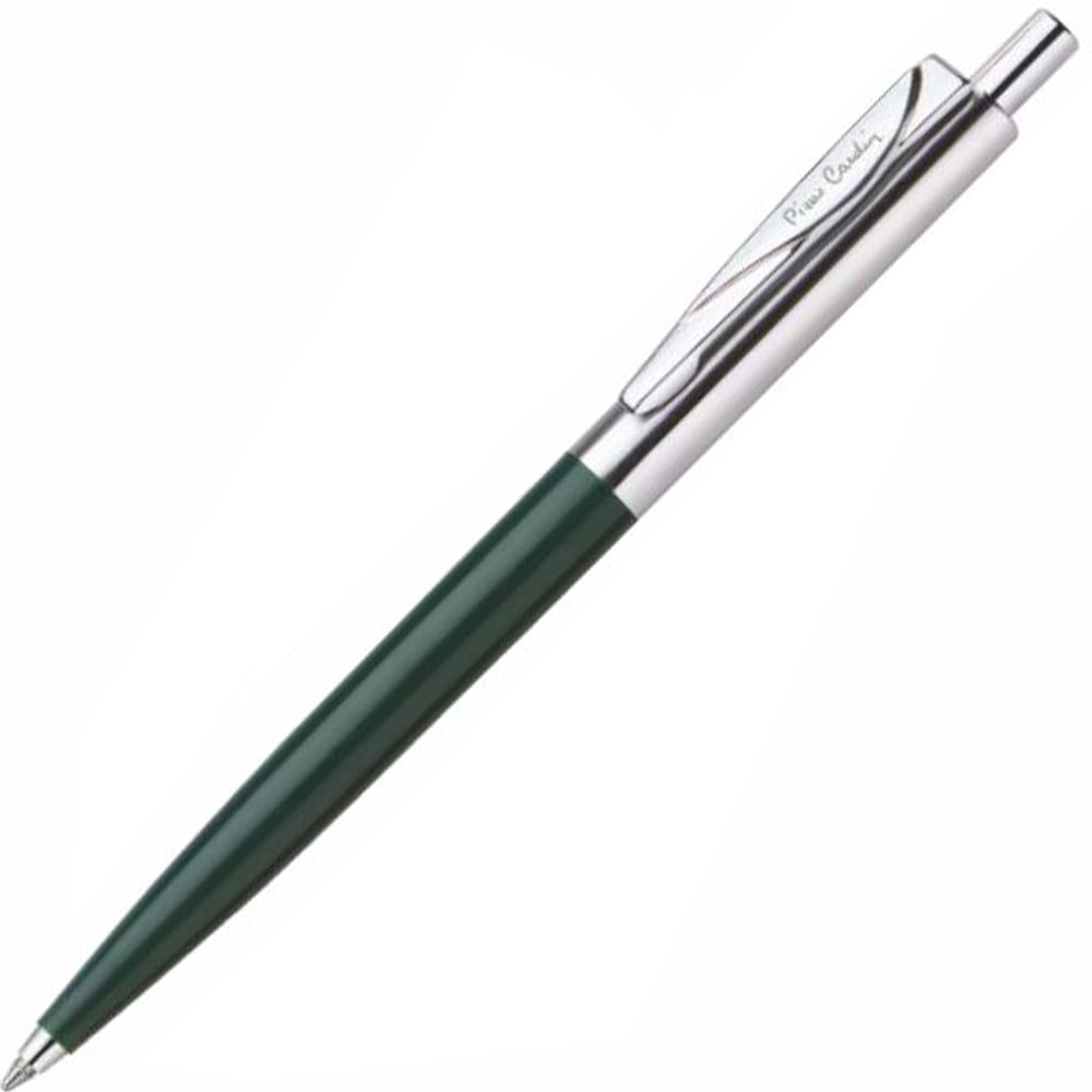 Caneta Esferográfica Pierre Cardin Ref:Pce-01gr Glam Prata/Verde