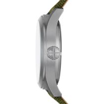 Relógio Fossil Masculino Ref:Fs5977/2kn Solar Militar Prateado