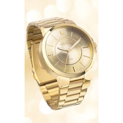 Relógio Euro Feminino Ref:Eu2036ytn/4d Fashion Dourado
