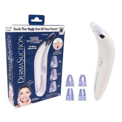 Aparelho Limpeza Facial Remov de Cravos e Espinhas à Pilha