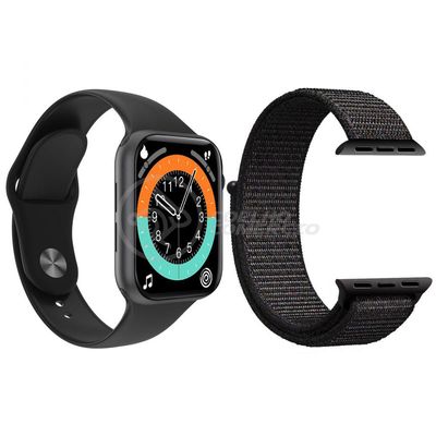 Smartwatch X16 Preto + 1 Pulseira Nylon Preto