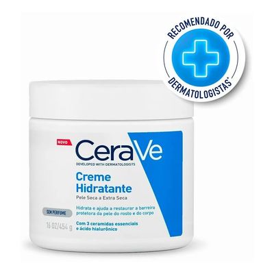 Creme Hidratante sem Perfume Cerave Pote 454g
