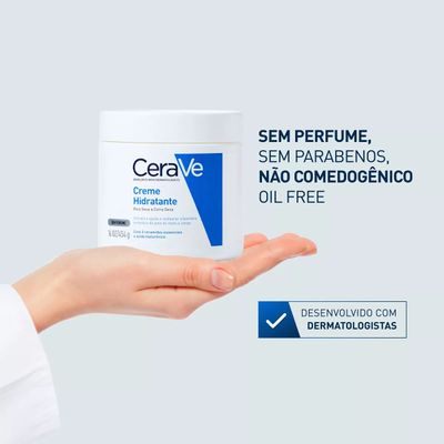 Creme Hidratante sem Perfume Cerave Pote 454g
