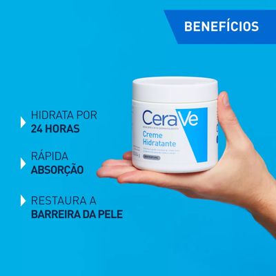 Creme Hidratante sem Perfume Cerave Pote 454g