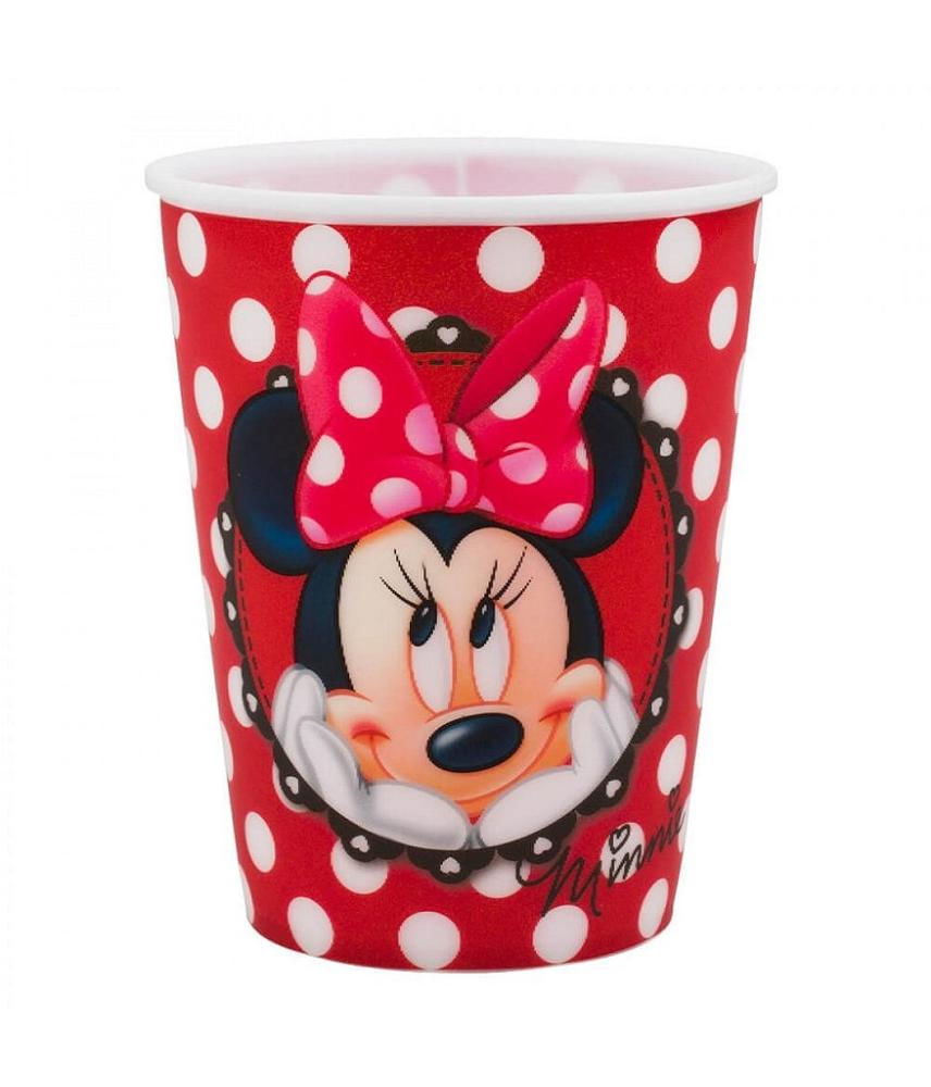 Jogo Com 2 Copos Plástico Minnie 400ml Disney