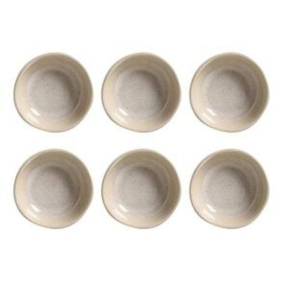 Conjunto de Ramequim Porto Brasil Orgânico Latte com 6 Peças 70 ml - Bege