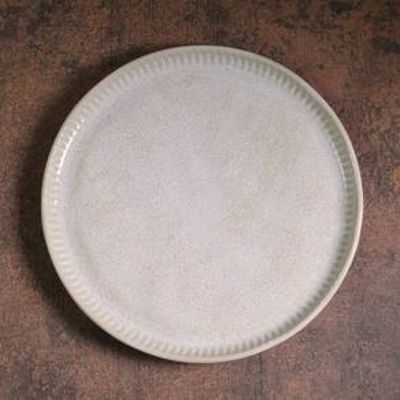 Conjunto de Pratos de Sobremesa Porto Brasil Linhas Latte com 6 peças - Bege