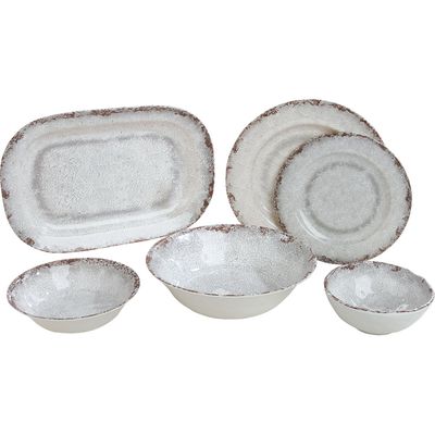 Prato Raso com Efeito Textura 22.3cm Branco