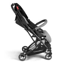 Carrinho de Bebê Compacto Oppa Fisher Price Preto e Cinza