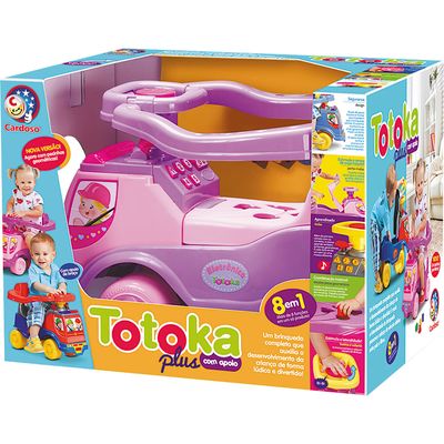 Andador Totoka Cardoso Eletrônica Plus 3018 Menina