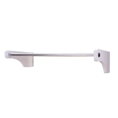 Cabideiro Parede 80Cm Arara Camiseiro Calceiro Branco Laca