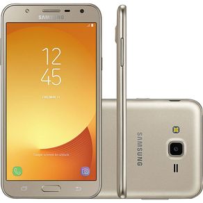 Celular Smartphone Samsung Galaxy J7 Neo J701 16gb Dourado - Dual Chip