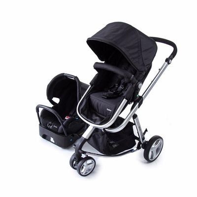 Travel System Mobi Safety 1St - Black Silver