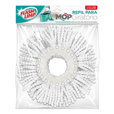 Refil para Mop Giratório Flash Limp