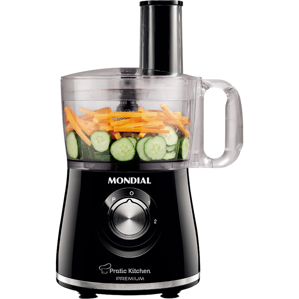 Multiprocessador Mondial Com 2 Velocidades E Capacidade De 1 2l Multiprocessador Mondial Com 2 Velocidades E Capacidade De 1 2l