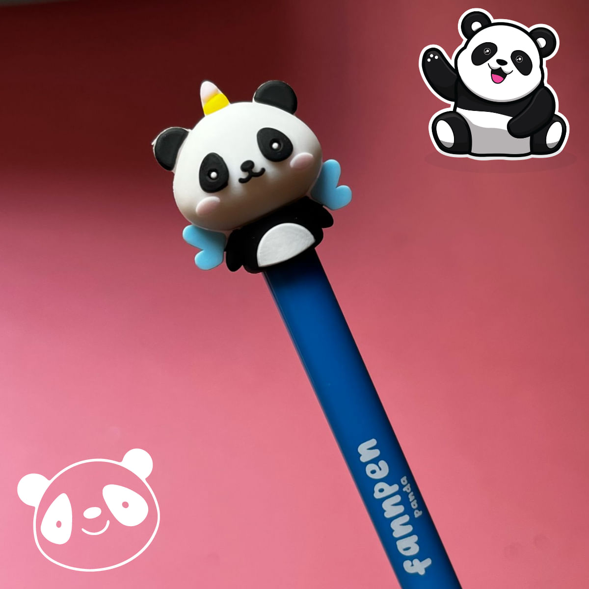 CANETA ESFEROGRÁFICA FANNPEN PERFUMADA - PANDA - NEWPEN
