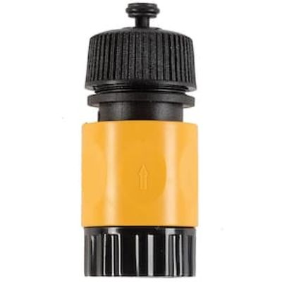 Lavadora de Alta Pressão Wap Ágil 1800 Compacta com Jato de Água Leque e Concentrado, 1300PSI e Sistema Stop Total - 1400W Preta/Amarela