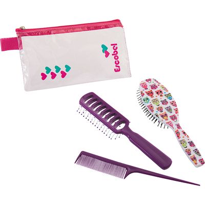 Kit Estojo Necessaire com 3 Peças Escobel 283