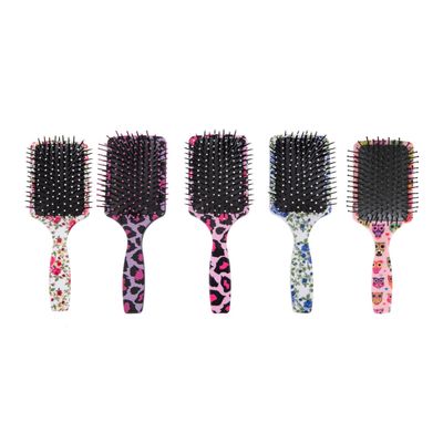 Escova de Cabelo Quadrada Estampada Escobel Colors 984 Sortida