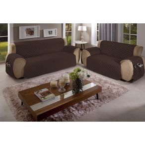 Protetor-para-Sofa-3-Lugares-Matelado-com-Bolso-Arte---Cazza-Tabaco