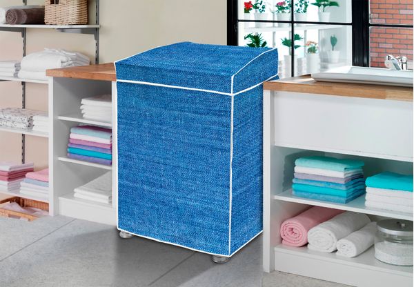 Capa para Máquina Flanelada Vida Pratika Jeans M