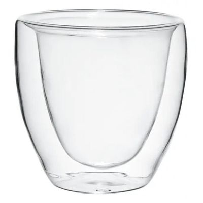 Jogo de Copo Coração Parede Dupla 2 Peças 250 Ml - Mimo