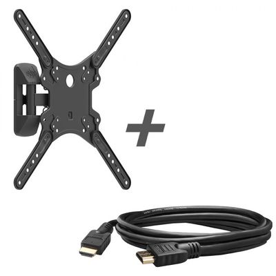 Suporte para TV de Plasma LCD LED 26" a 55" Articulado KF4H25 ELG