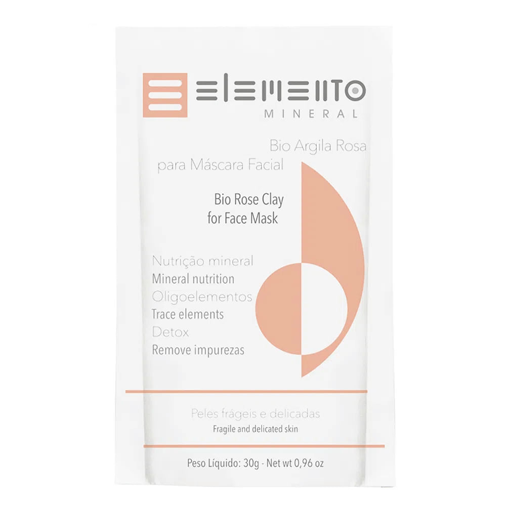 Elemento Mineral Bio Argila Rosa 30g