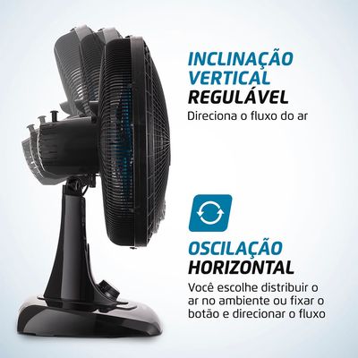 Ventilador de Mesa Maxis 6 pás 40cm V-40-MX-B 220V