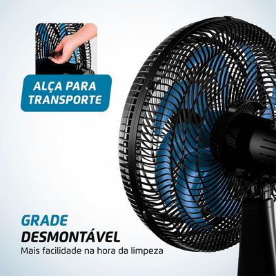 Ventilador de Mesa Maxis 6 pás 40cm V-40-MX-B 220V