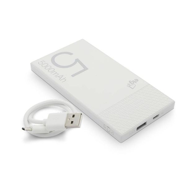 Carregador Portátil ELG PB5 Power Station S 5000mAh Branco