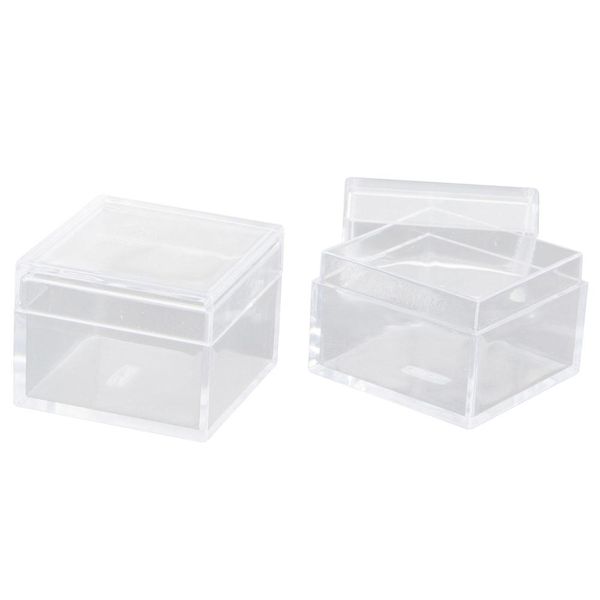 Organizador de Bijuteria com 2 Peças 1145 Metaltru Médio Transparente