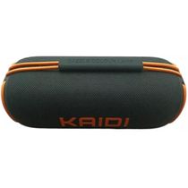 Caixa De Som Bluetooth RGB Estéreo Portátil Kaidi 60w Preto