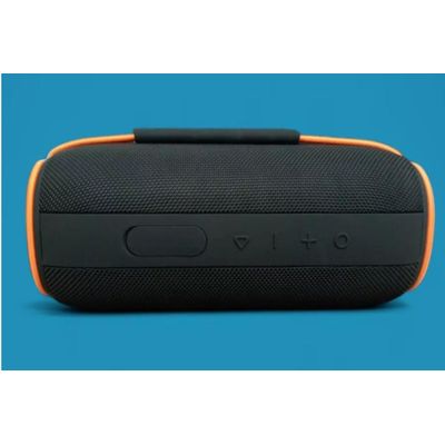 Caixa De Som Bluetooth RGB Estéreo Portátil Kaidi 60w Preto