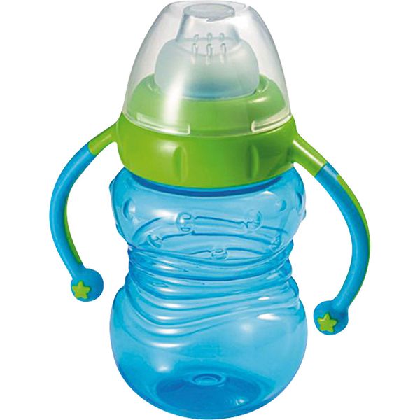 Copo Treinamento com Bico em Silicone e Alça Learn BB019 Multikids Menino