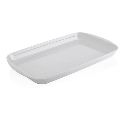 Travessa Retangular 29x17cm Luna Ou Branca
