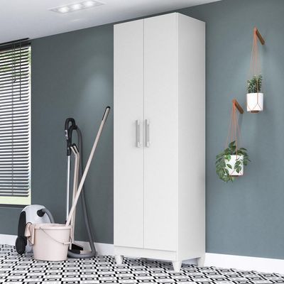Armário Multiuso Organizador 2 Portas Astrid M07 Branco