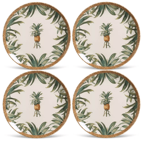 conjunto_4_pratos_Ceramica_Pineapple_PortoBrasil