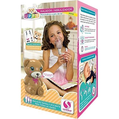Nebulizador Pneumático a Ar Comprimido Soniclear Uppy Bivolt