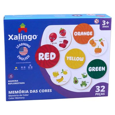Jogo Aprendendo Ingês Memoria Xalingo