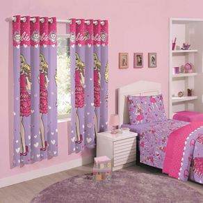 Cortina-Varao-Infantil-180x280cm-Santista-Barbie-Heart-Lilas