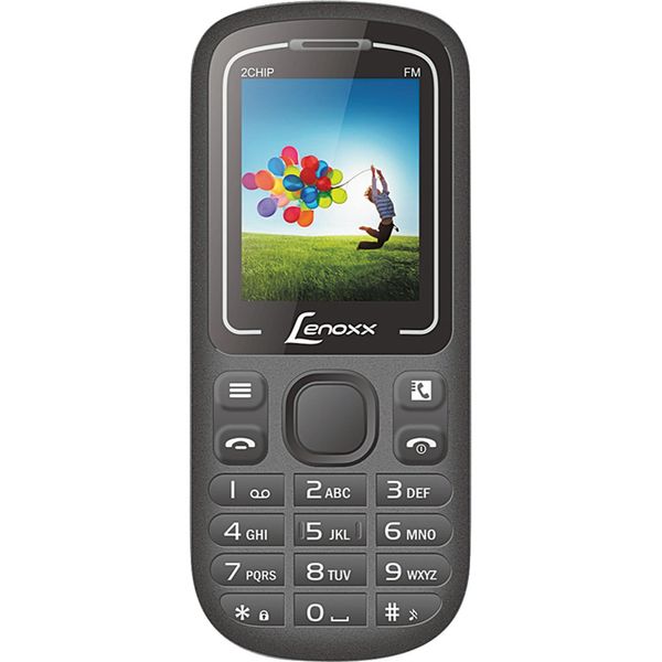 Celular Lenoxx CX904 Dual Chip Tela 1.8" Bluetooth e Câmera Preto e Azul