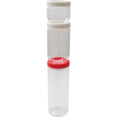 Pote de Encaixe Redondo 1.6L com Rosca Cazza