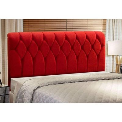 Cabeceira Para Casal 195Cm Miami Vermelho