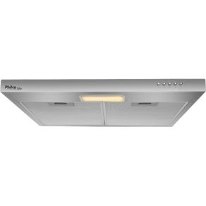 Depurador-Philco-60cm-Dupla-Filtragem-Slim-PDR60I-Prata-127V-