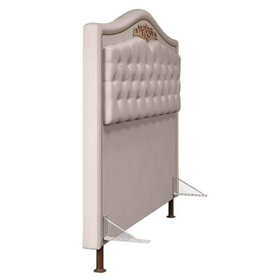 Cabeceira Casal Queen 160Cm Imperial J02 Suede Bege